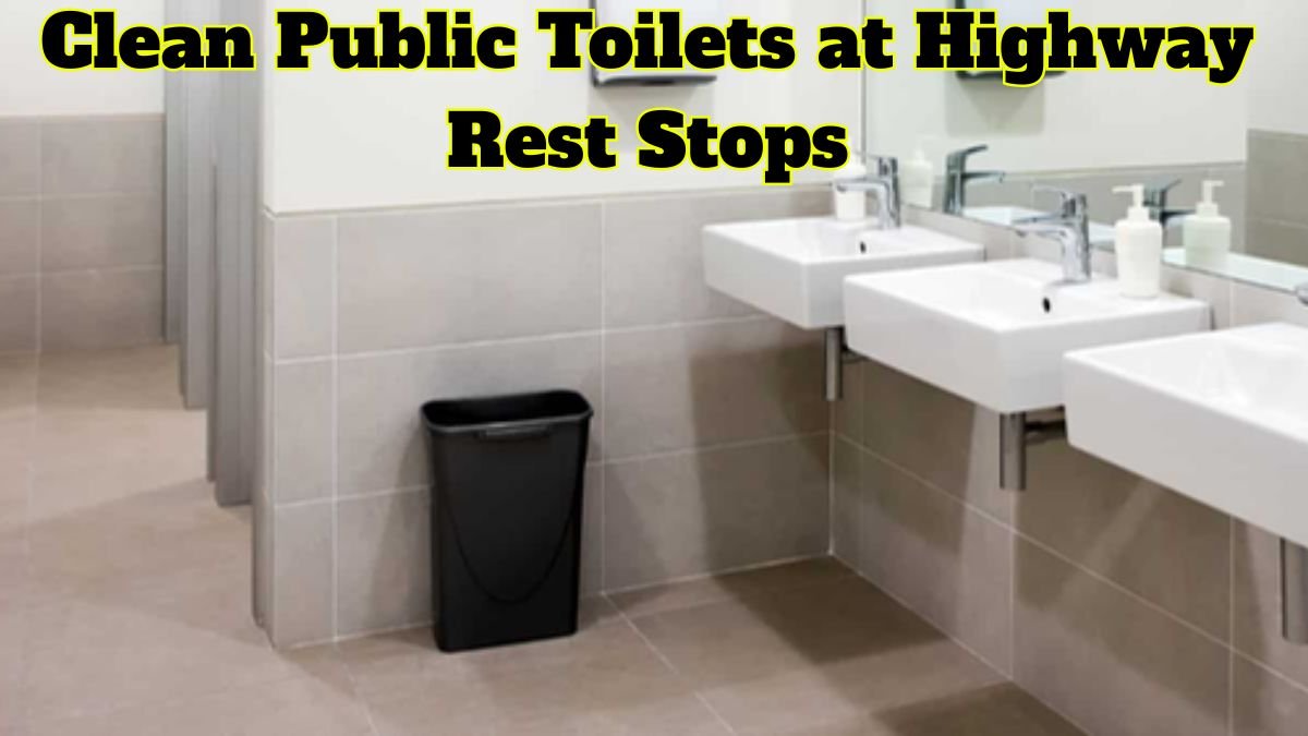 How to Find Clean Public Toilets at Highway Rest Stops