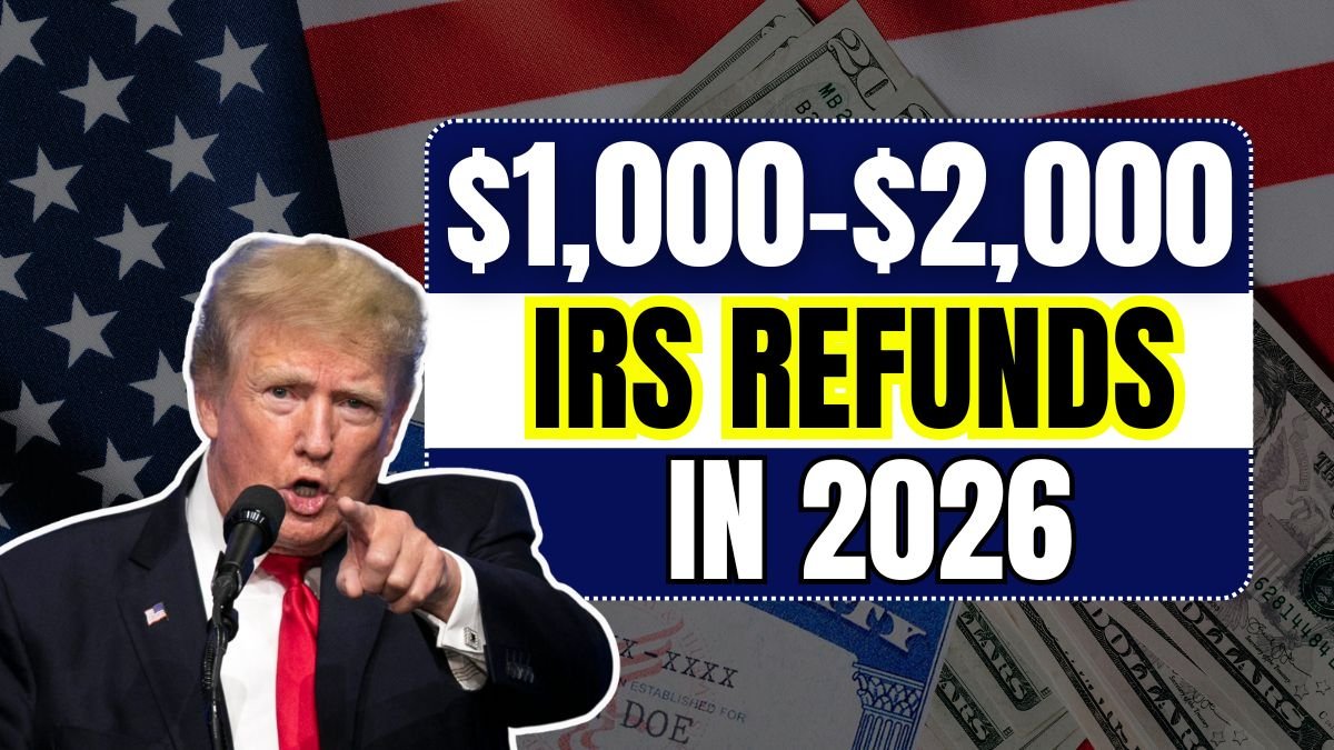 $1,000–$2,000 IRS Refunds Expected For Millions Of Americans In 2026
