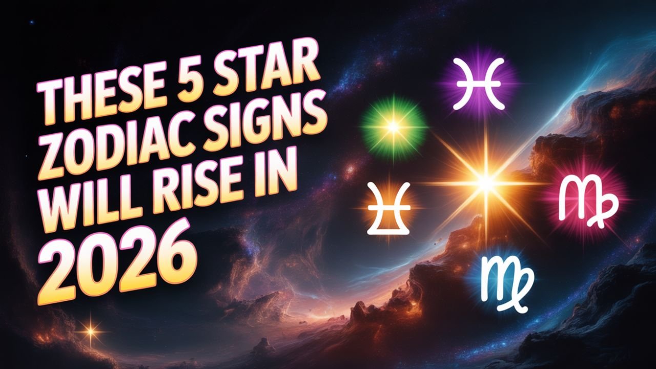 These 5 star Zodiac signs will rise in 2026